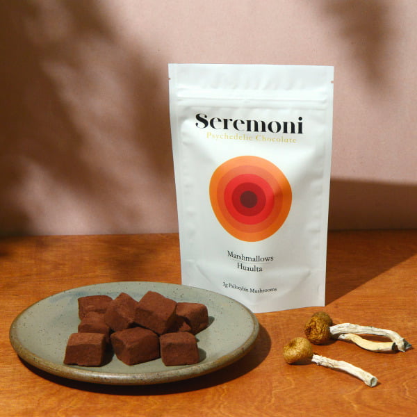 Seremoni Psilocybin Mushroom Chocolate Marshmallows Edibles - Image 2